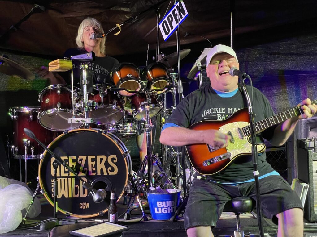 Band performing at Smokey Joe's