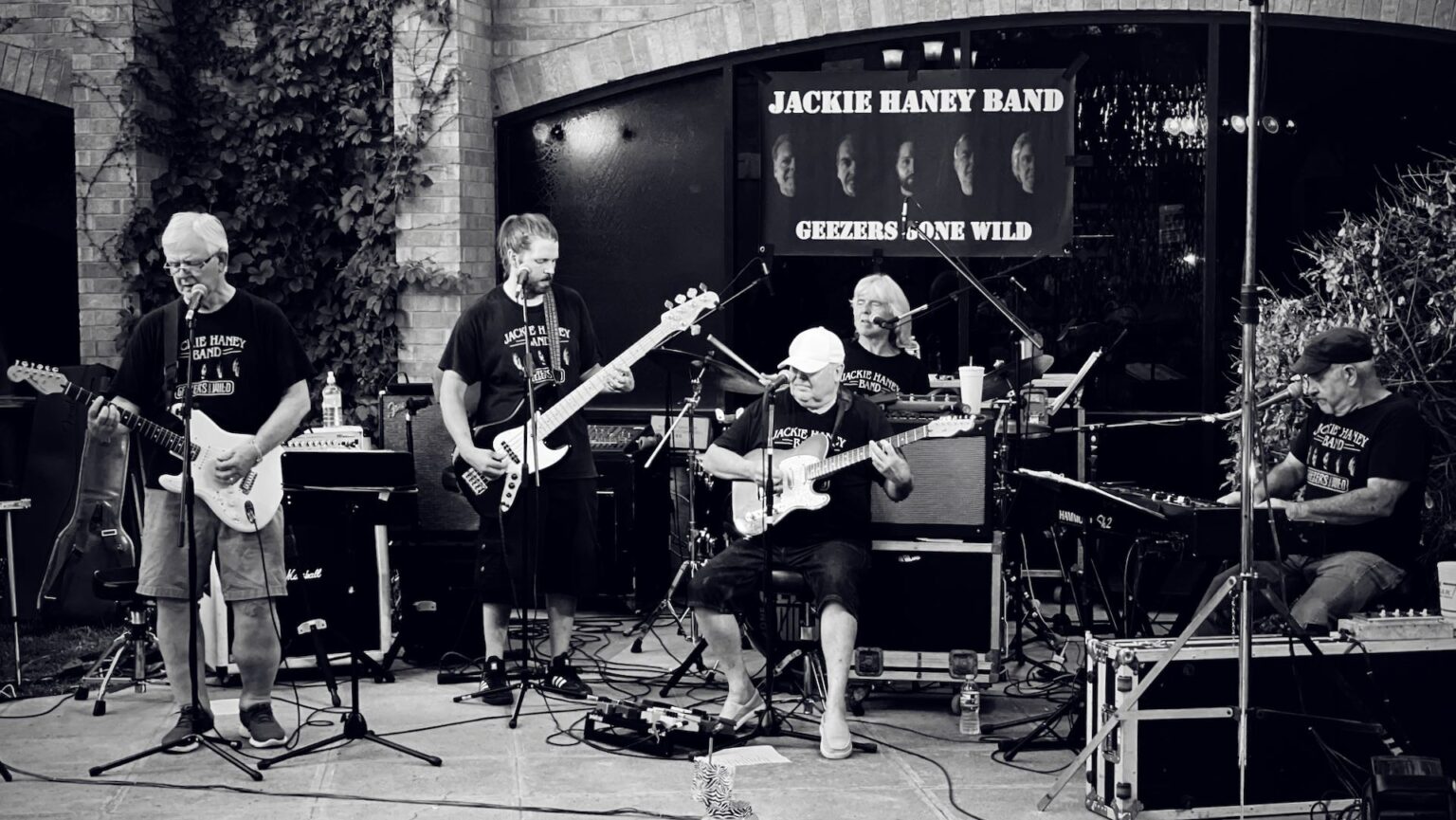 Geezers Gone Wild on stage